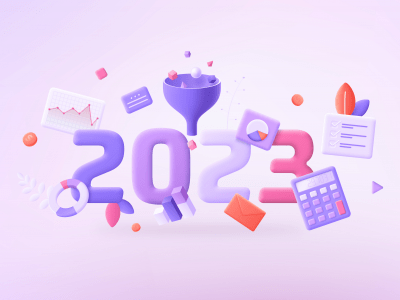 Illustrating 2023 MarTech trends article
